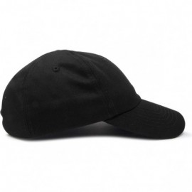 Baseball Caps Cute Ducky Soft Baseball Cap Dad Hat - Xxs / Xs / S - Black - CL18LXNU2LM $15.68