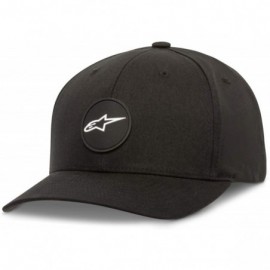 Baseball Caps Men's Logo Flexfit Hat Curved Bill Structured Crown - Cover Hat Black - CF18H3OE778 $44.35