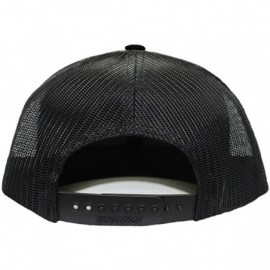 Baseball Caps Jesus Fish Embroidery Richardson Structured Front Mesh Back Cap Heather Gray/Black - CS1879EEZ7K $26.23