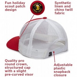 Baseball Caps Sippin Jingle Juice Christmas Trucker - CO18AEKC3Z4 $13.01