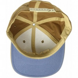 Baseball Caps Men's Twill Snapback III - Beige - CI12NZ4E34U $24.59