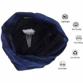 Skullies & Beanies Mens Slouchy Beanie Skull Cap Summer Thin Baggy Oversized Knit Hat B301 - B090-a-navy - CK18RYWHGRM $12.12