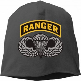 Skullies & Beanies Us Army Ranger Tab Beanie Cap Quick Drying Fashion Cap Dad Hat - Black - CK18L3HGTSL $24.42