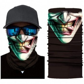 Balaclavas Joker Print Face Mask- Rave Bandana- Neck Gaiter- Scarf- Summer Balaclava for Dust Wind UV Protection - Jka - CM19...