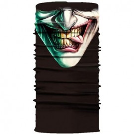 Balaclavas Joker Print Face Mask- Rave Bandana- Neck Gaiter- Scarf- Summer Balaclava for Dust Wind UV Protection - Jka - CM19...