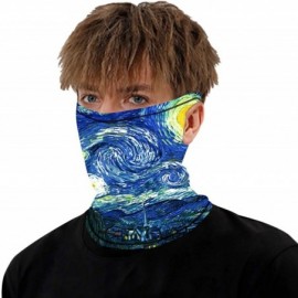 Balaclavas Face Bandana Mask Cover Scarf for Men Women Reusable Summer Dust UV Tube Neck Gaiter Ear Loops Balaclava Outdoors ...