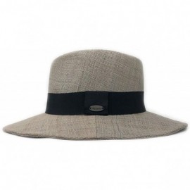 Sun Hats Women's Morgan Fedora - UPF 50+- Modern Style- Designed in Australia. - Grey - CR18M47EMYZ $36.24