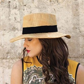 Sun Hats Women's Morgan Fedora - UPF 50+- Modern Style- Designed in Australia. - Grey - CR18M47EMYZ $36.24