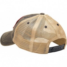 Baseball Caps Beer Thirty Mesh Trucker Hat - Navy Hat (Red w/Navy) - C011MX8M5QV $23.82