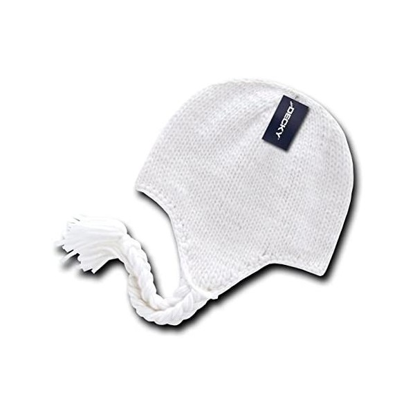 Skullies & Beanies Solid Peruvian Beanies - White - CG114HXQ36X $8.83