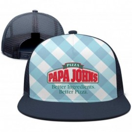 Baseball Caps Cap Adjustable Dad papa-Loves-Pizza- Vintage Full Print Sun Hats - Papa Loves Pizza-5 - CH18ICX7HT8 $31.86