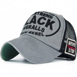 Baseball Caps Mesh Back Baseball Cap Trucker Hat 3D Embroidered Patch - Color5-2 - CN11Y5CV8HF $17.61