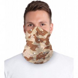 Balaclavas 12 in 1 Multifunctional Headwear Face Mask Headband Neck Gaiter - Desert Camo - CA197CD0USE $21.43