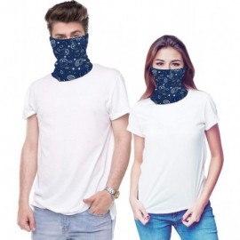 Balaclavas Face Bandanas for Sports- Outdoors- Sport Headband Neck Gaiter - Blue Bandana - C8197XGSK47 $11.11