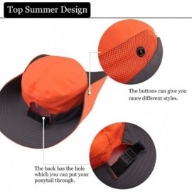 Sun Hats Sun Hats for Women and Hair Scrunchies-Women's Cap with[Outdoor Summer][Sun UV Protection][Ponytail Hole] - CE18SHK8...
