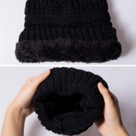 Skullies & Beanies 2 Pack Winter Hats for Women Slouchy Beanie for Women Beanie Hats - C2-black Beanie01(2 Pack) - CZ18RQMTN0...