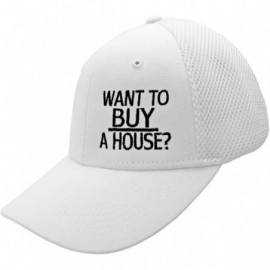 Baseball Caps New Want to Buy A House Women's Real Estate Caps Real Estate Women's Trucker Style Hat Realtor Hats Gifts - CT1...