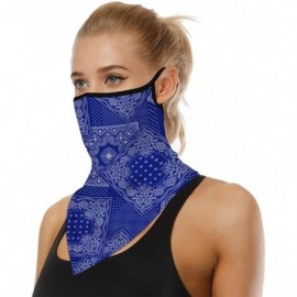 Balaclavas Men Women Ear Loops Face Scarf Neck Gaiters Bandana Mask Balaclava for Dust Wind - 42 - CZ198UAO4N2 $11.82