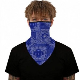 Balaclavas Men Women Ear Loops Face Scarf Neck Gaiters Bandana Mask Balaclava for Dust Wind - 42 - CZ198UAO4N2 $11.82