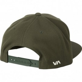 Baseball Caps Men's Twill Snapback III - Dark Olive - CZ182HOWIH0 $31.72