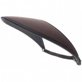 Visors Lites Adjustable Solid Color Sport Sun Visor - Mocha - C212E3BEZBX $10.40