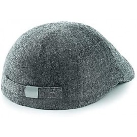 Newsboy Caps Newsboy Cap - Flat Cap - Baker Boy Hat - Gatsby Men's Hat - Peaky B Shelby Cap - Grey Linen Fc - C818NYMLH9U $27.11