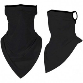 Balaclavas Women/Men Scarf Outdoor Headwear Bandana Sports Tube UV Face Mask for Workout Yoga Running - Black - CV198KLU44L $...