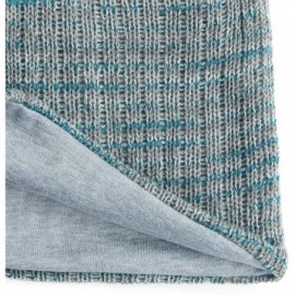 Skullies & Beanies Unisex Beanie Hat Slouchy Knit Cap Skullcap Stripe Baggy Style 1011 - Lightgrey - CN128MZ1Z7X $12.32