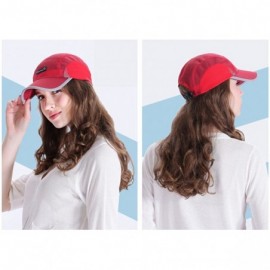 Baseball Caps Baymax Hat Adjustable Sun Baseball UINSEX Minions Caps Teenage Adult Size - Red - CF18ERS94KI $14.47