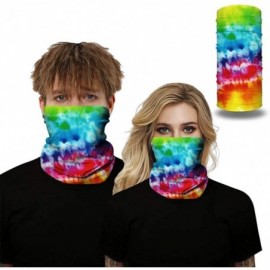 Balaclavas Skull Tie-Dye Face Mask Bandanas Cooling Neck Gaiter Scarf Balaclava Headwear Dust Sun Face Cover for Men Women - ...