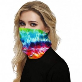 Balaclavas Skull Tie-Dye Face Mask Bandanas Cooling Neck Gaiter Scarf Balaclava Headwear Dust Sun Face Cover for Men Women - ...