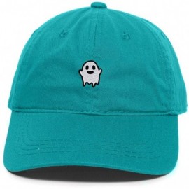 Baseball Caps Ghost Baseball Cap Embroidered Cotton Adjustable Dad Hat - Teal - CA18R5GX2Q6 $17.72