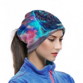 Balaclavas Neck Gaiter Headwear Face Sun Mask Magic Scarf Bandana Balaclava - Universe Galaxy Lion - CU197SGZ68A $14.72