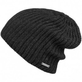 Skullies & Beanies Fitted Knit Beanie Hat for Men & Women - Stylish- Soft & Warm Beanie - Dark Grey - CL18NOK04UM $9.74
