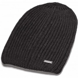 Skullies & Beanies Fitted Knit Beanie Hat for Men & Women - Stylish- Soft & Warm Beanie - Dark Grey - CL18NOK04UM $9.74