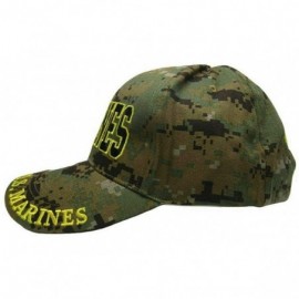 Baseball Caps Licensed USA USMC Marine Corps Marines Cap/HAT - MARPAT ACU CAMO Cap Hat - C0126J3I8D9 $16.48