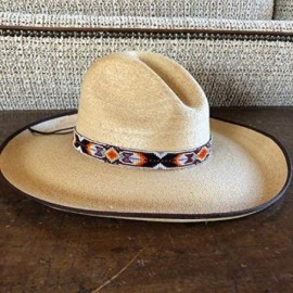 Cowboy Hats Hatbands Leather Straps Handmade Guatemala - CA18UKCI8UO $25.63