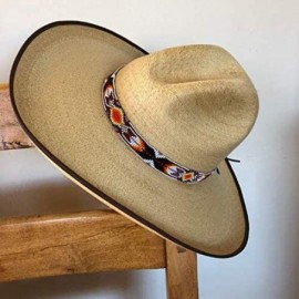 Cowboy Hats Hatbands Leather Straps Handmade Guatemala - CA18UKCI8UO $25.63