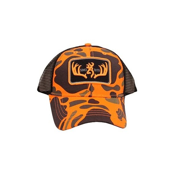 Baseball Caps Cap- Racked- Orange/Black - C31855ROIEU $18.05
