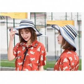Sun Hats Sun Hat for Women Straw Summer Beach Wide Brim - Multi-10 - C018NS674ZX $8.57