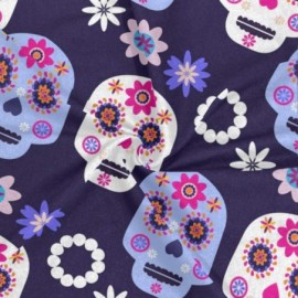 Balaclavas Stylish Gaiters Seamless Recreation - Mexico Skulls Colorful Flowers - CG197LYS03Y $15.22