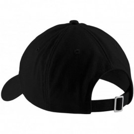 Baseball Caps Indica Embroidered Soft Cotton Adjustable Cap Dad Hat - Black - C512O3L261Q $16.32