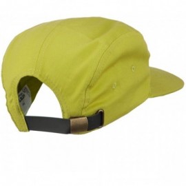 Baseball Caps 5 Panel Cotton Cap - Green - CK11ND5HMYN $16.23