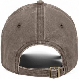 Baseball Caps Mens Womens Baseball Cap Printed Cowboy Hat Outdoor Caps Denim - Brown-20 - CU18AW8TW5T $13.97