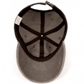 Baseball Caps Mens Womens Baseball Cap Printed Cowboy Hat Outdoor Caps Denim - Brown-20 - CU18AW8TW5T $13.97