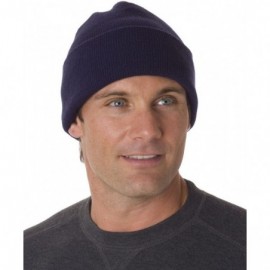 Skullies & Beanies 3825 Knit Cuff Beanie - Navy - CC18CKMWDN7 $11.01