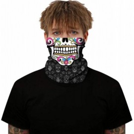 Balaclavas Face Cover Bandanas for Dust- Seamless Neck Gaiter- Headwrap- Balaclava- Helmet Liner - 8 - CB197XWUTUN $9.83