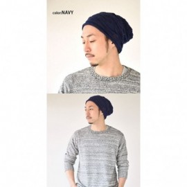 Skullies & Beanies Mens Summer Cotton Beanie Hat - Slouchy Womens Cooling Light Weight Japan Cap - Beige - CW12E2F5ALD $21.34