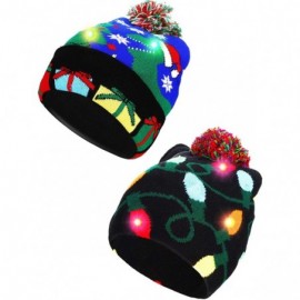 Skullies & Beanies Pieces Christmas Beanie Sweater - C018ALM0K7T $15.20