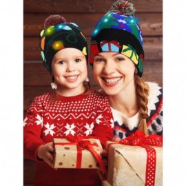 Skullies & Beanies Pieces Christmas Beanie Sweater - C018ALM0K7T $15.20